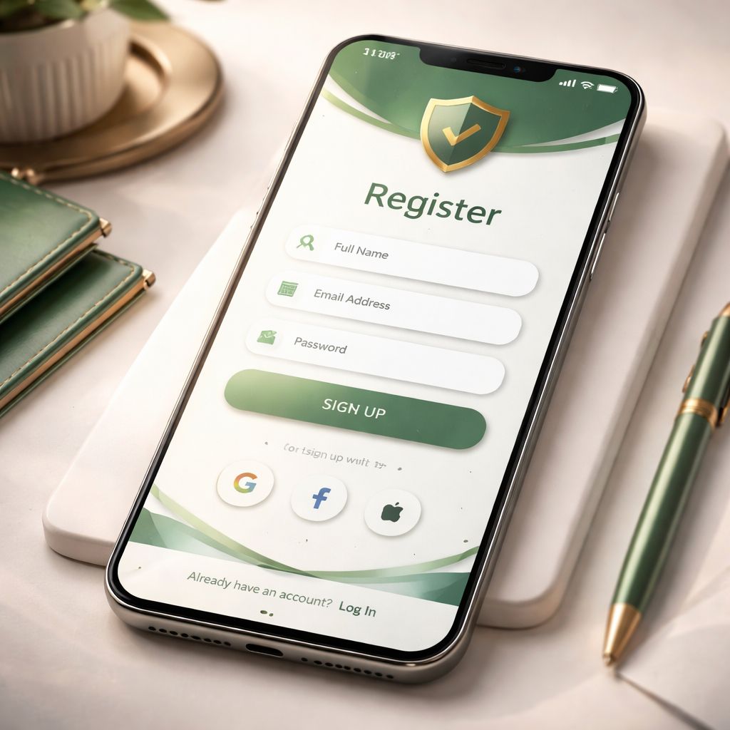 Pantalla móvil de registro mostrando un flujo de inscripción fluido para una plataforma de juegos en línea adaptada a México.
